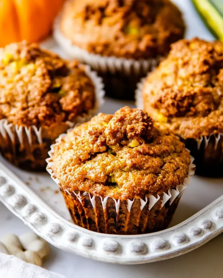 Pumpkin Zucchini Muffins