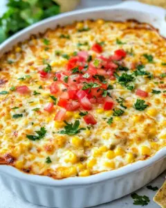 Queso Verde Corn Dip