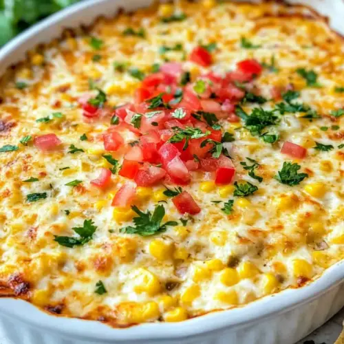 Queso Verde Corn Dip