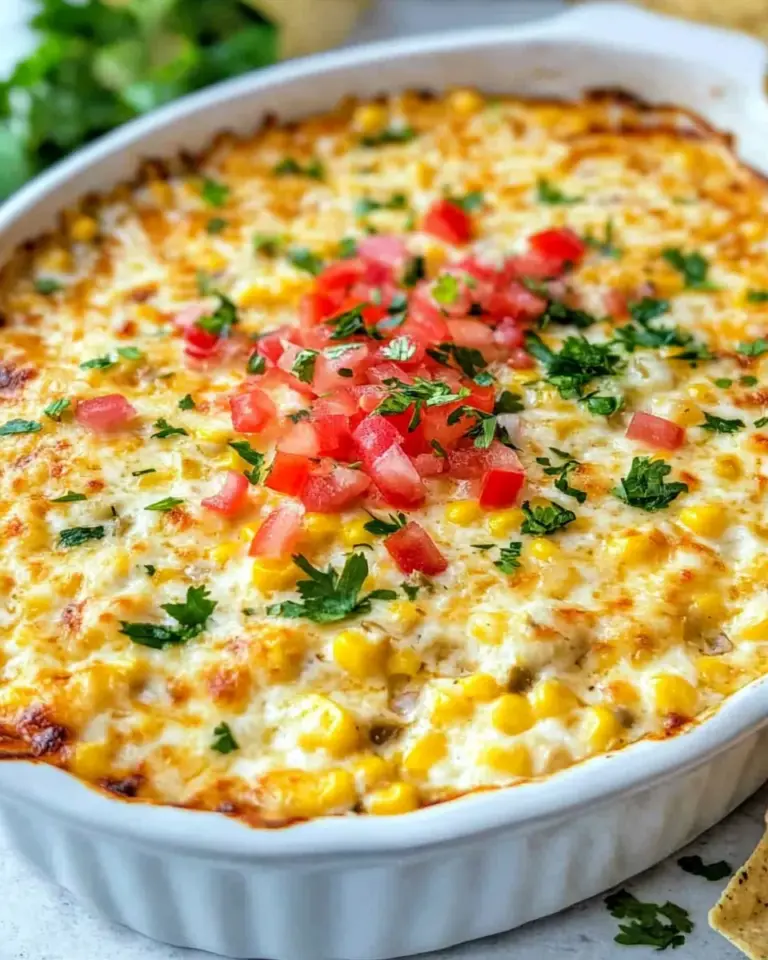 Queso Verde Corn Dip