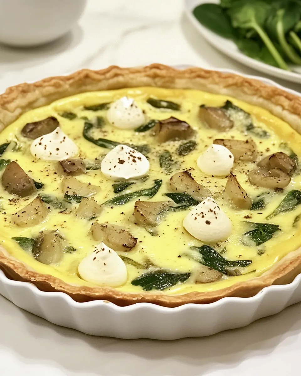 Quiche Florentine