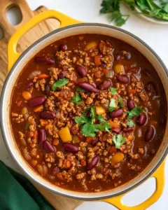 Quick Ground Turkey Chili