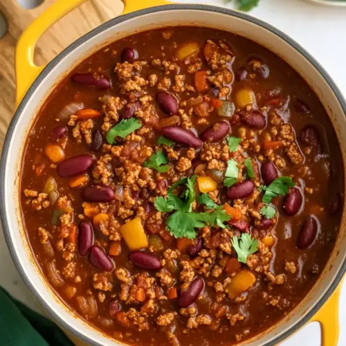 Quick Ground Turkey Chili