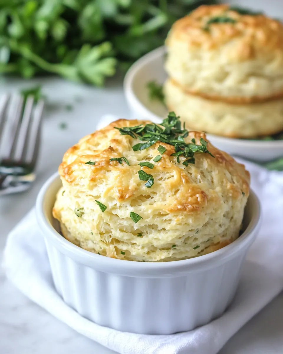 Quick Parmesan and Herb Biscuits