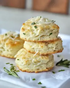 Quick Parmesan and Herb Biscuits