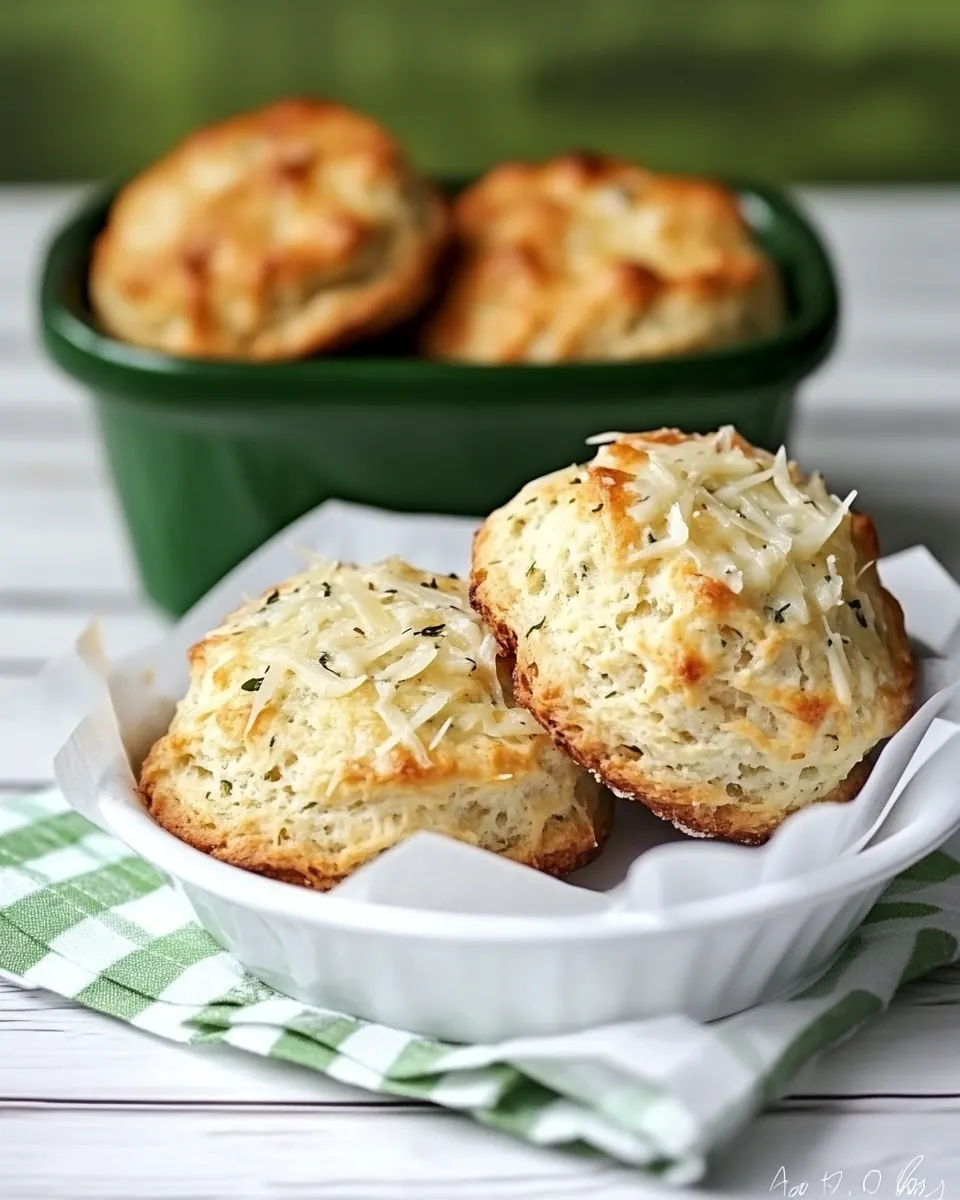 Quick Parmesan and Herb Biscuits