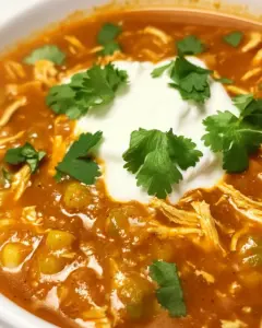 Quick and Easy Chicken Enchilada Soup