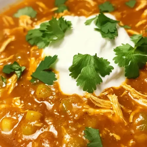 Quick and Easy Chicken Enchilada Soup