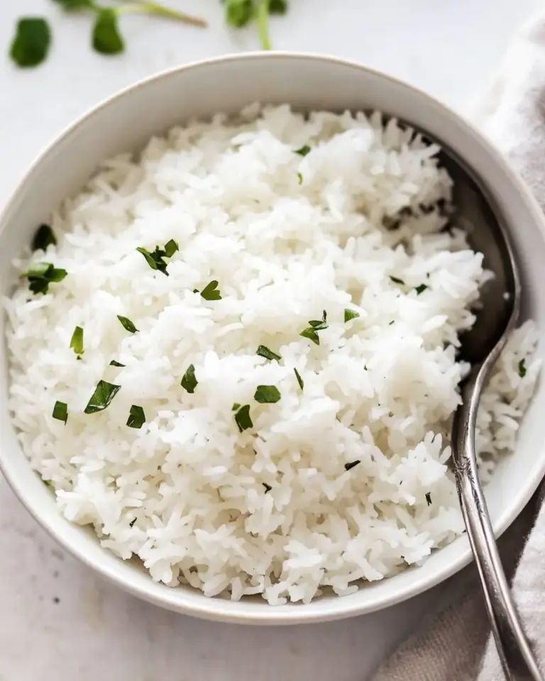 Quick and Easy Coconut Rice
