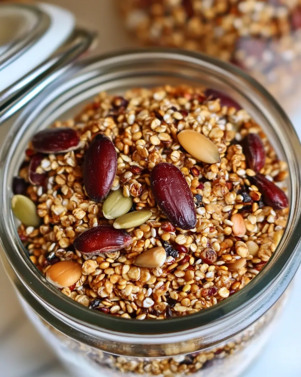 Quinoa Pumpkin Seed Granola