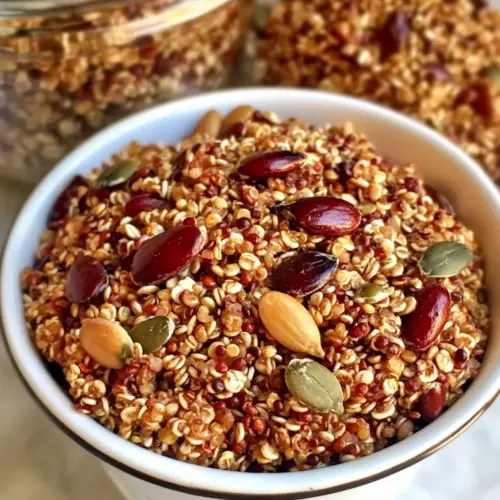Quinoa Pumpkin Seed Granola
