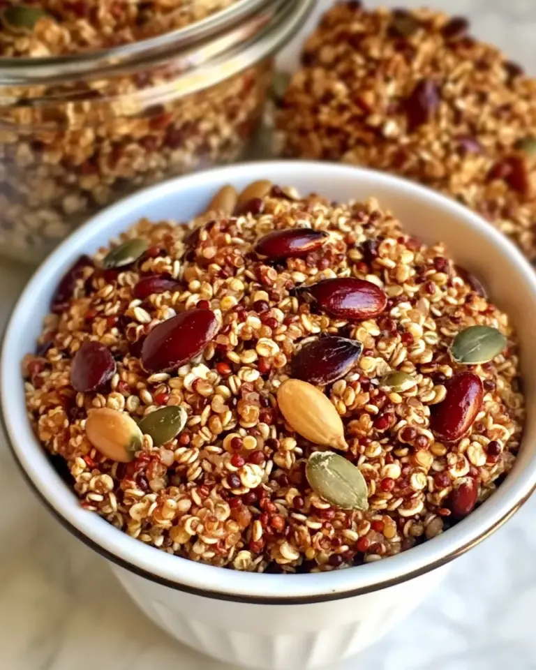Quinoa Pumpkin Seed Granola