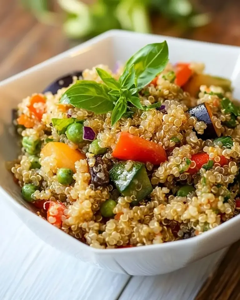 Quinoa Salad with Fresh Vegetables