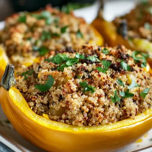 Quinoa Stuffed Squash