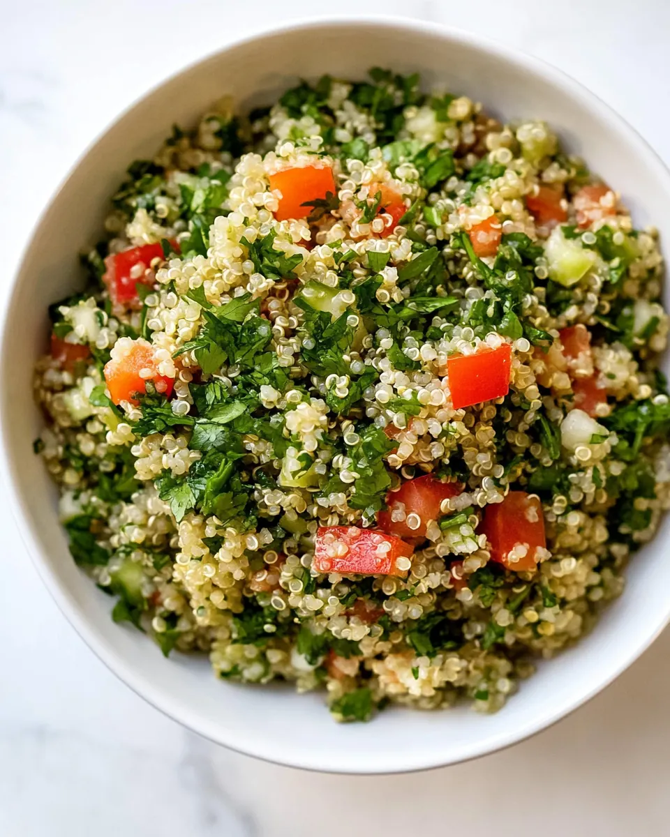 Quinoa Tabbouleh