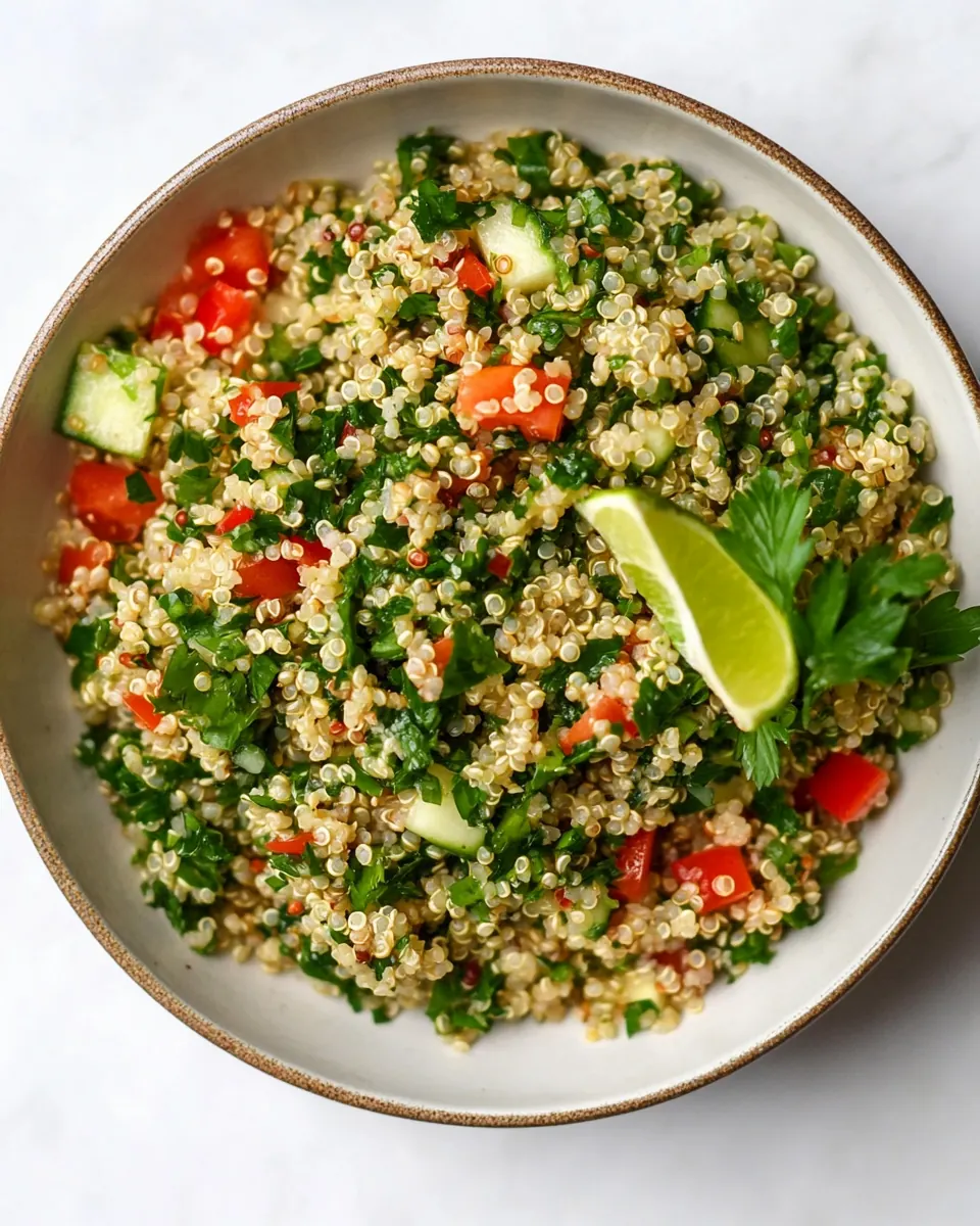 Quinoa Tabbouleh