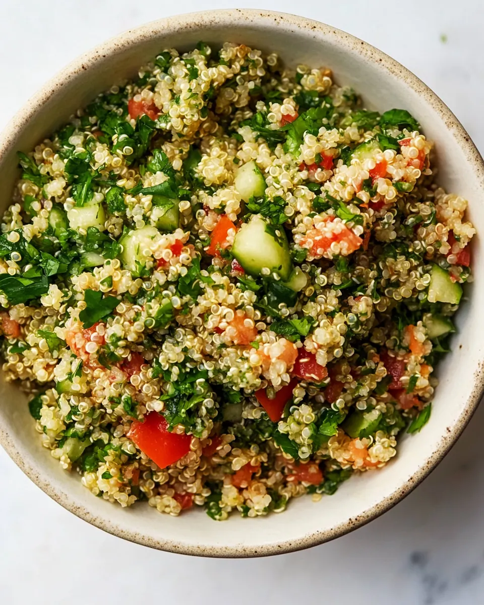 Quinoa Tabbouleh