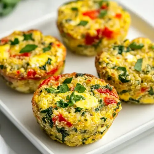 Quinoa and Egg Protein Breakfast Bites