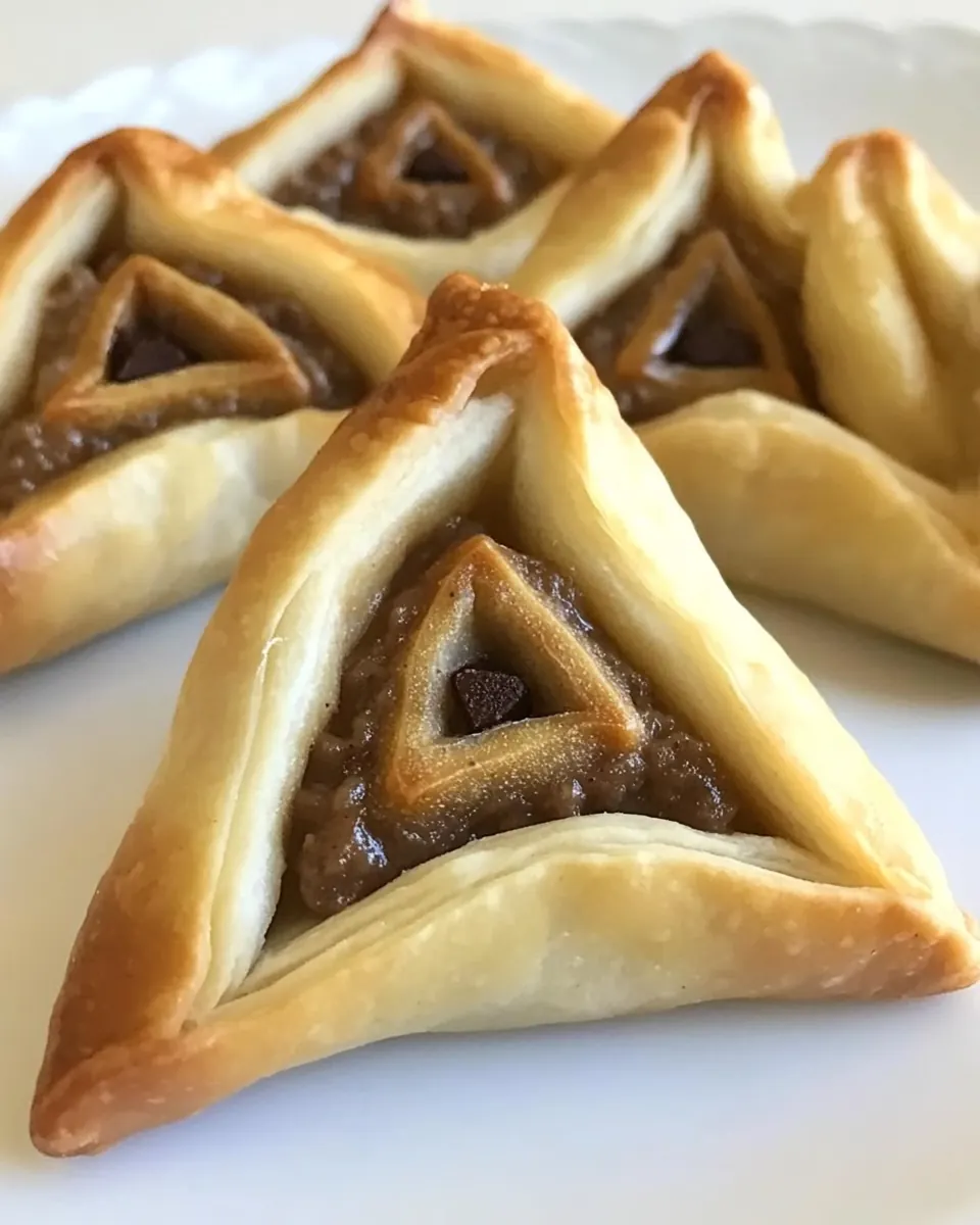 Rabbi Olitzky’s Chocolate Cream Cheese Hamantaschen