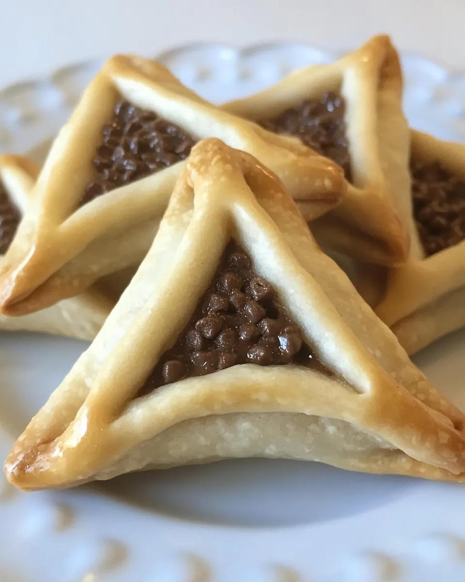Rabbi Olitzky’s Chocolate Cream Cheese Hamantaschen