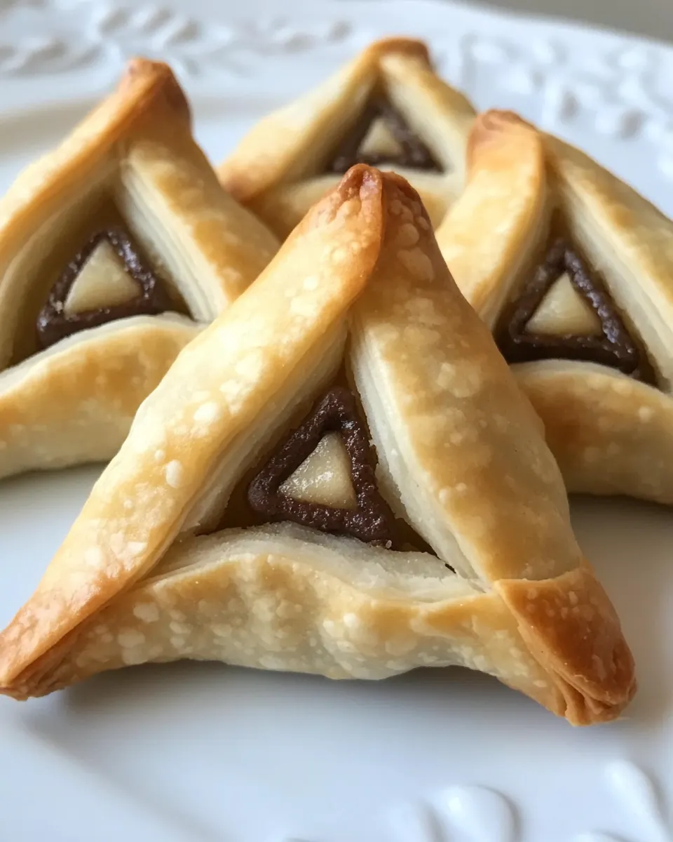 Rabbi Olitzky’s Chocolate Cream Cheese Hamantaschen