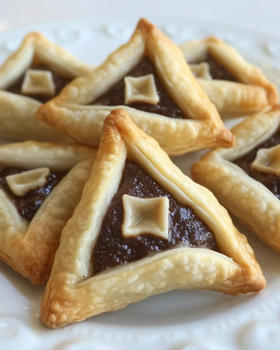 Rabbi Olitzky’s Chocolate Cream Cheese Hamantaschen