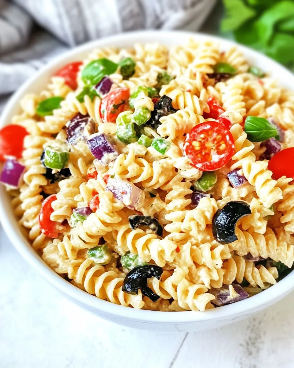 Radiatore Pasta Salad