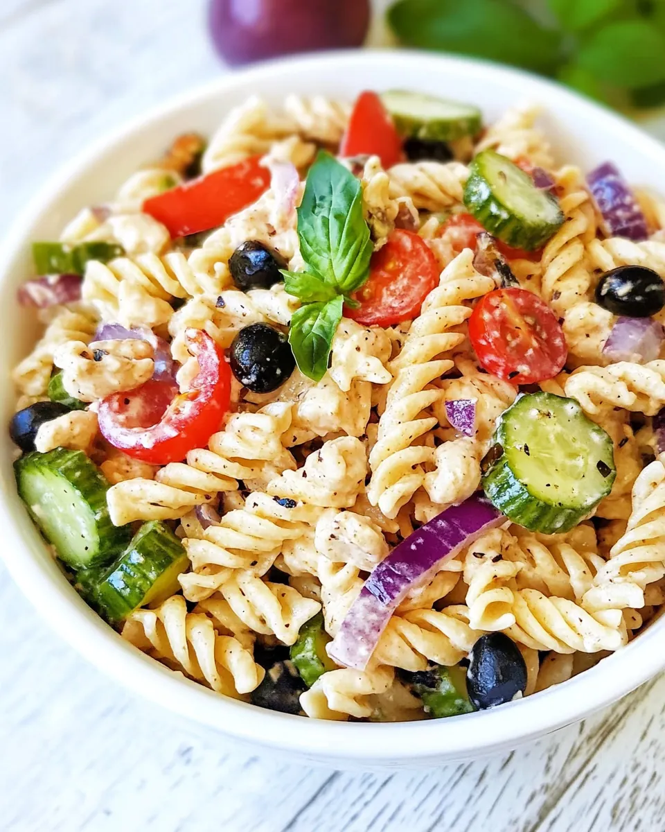 Radiatore Pasta Salad
