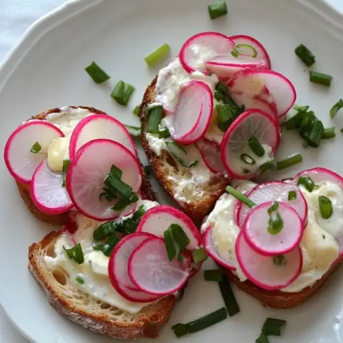 Radish and Butter Bites