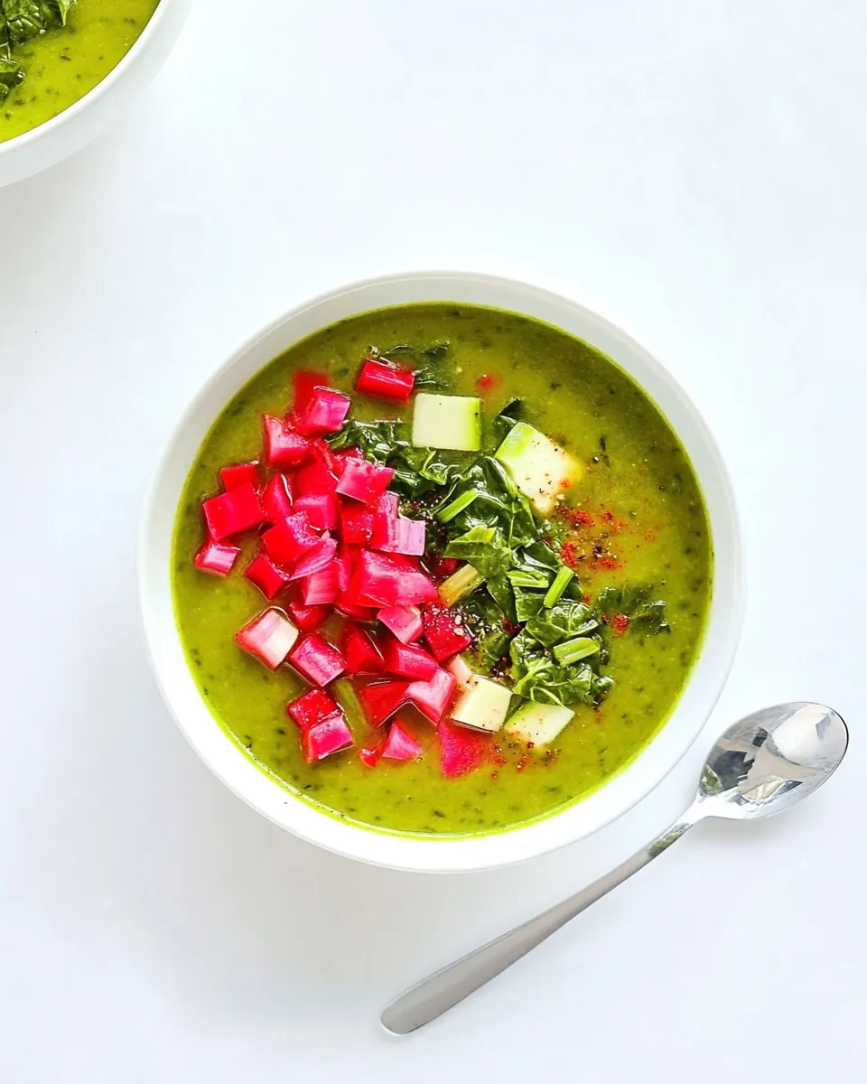 Rainbow Chard Soup