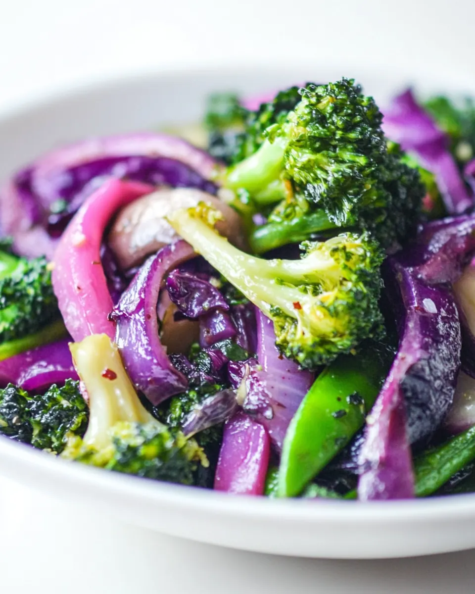 Rainbow Veggie Sauté