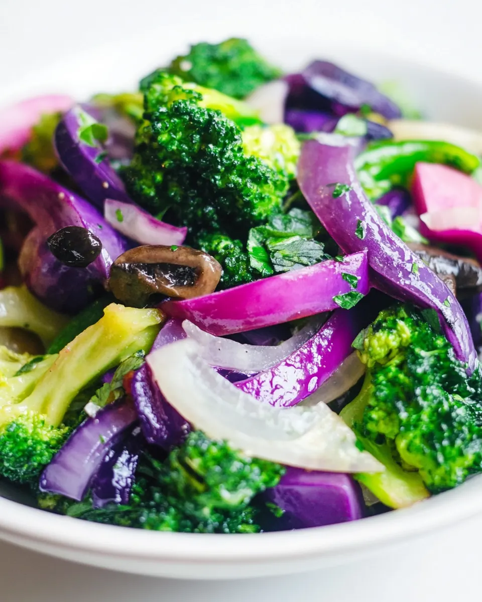 Rainbow Veggie Sauté