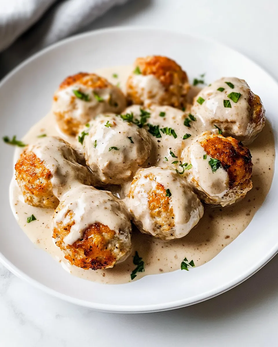 Ranch Chicken Meatballs