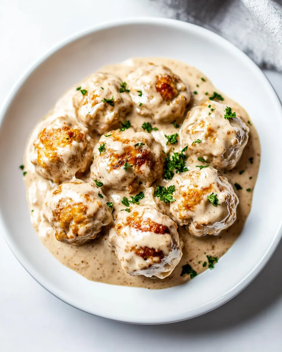 Ranch Chicken Meatballs