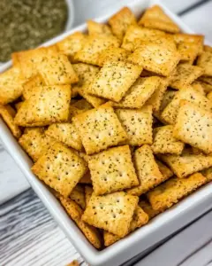 Ranch Crackers with Dill