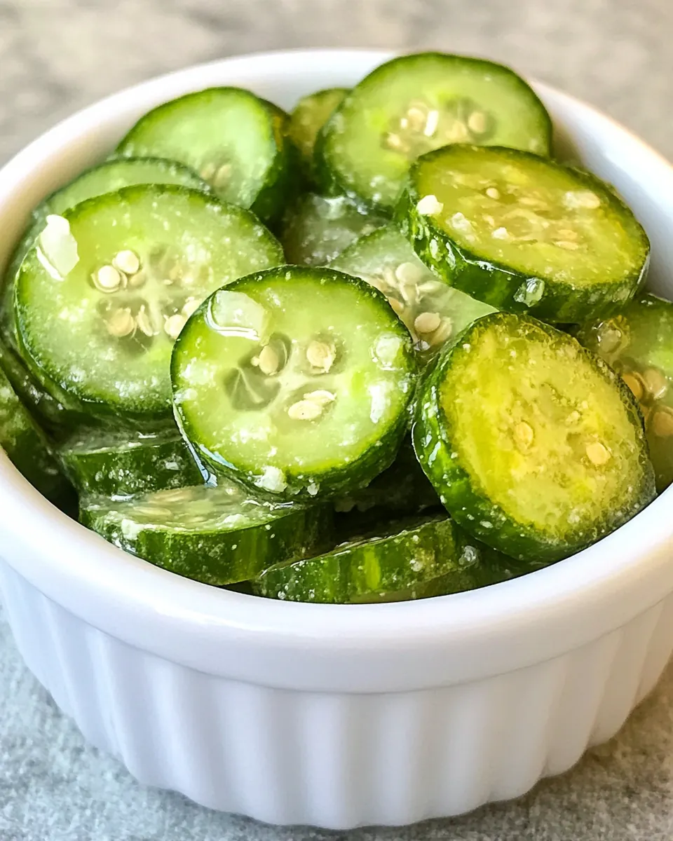Ranch Cucumbers