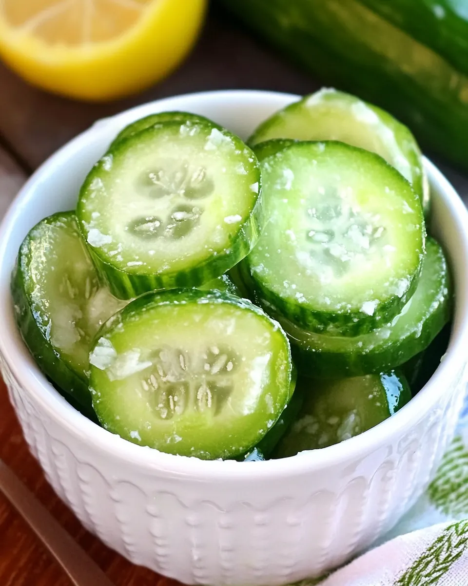 Ranch Cucumbers