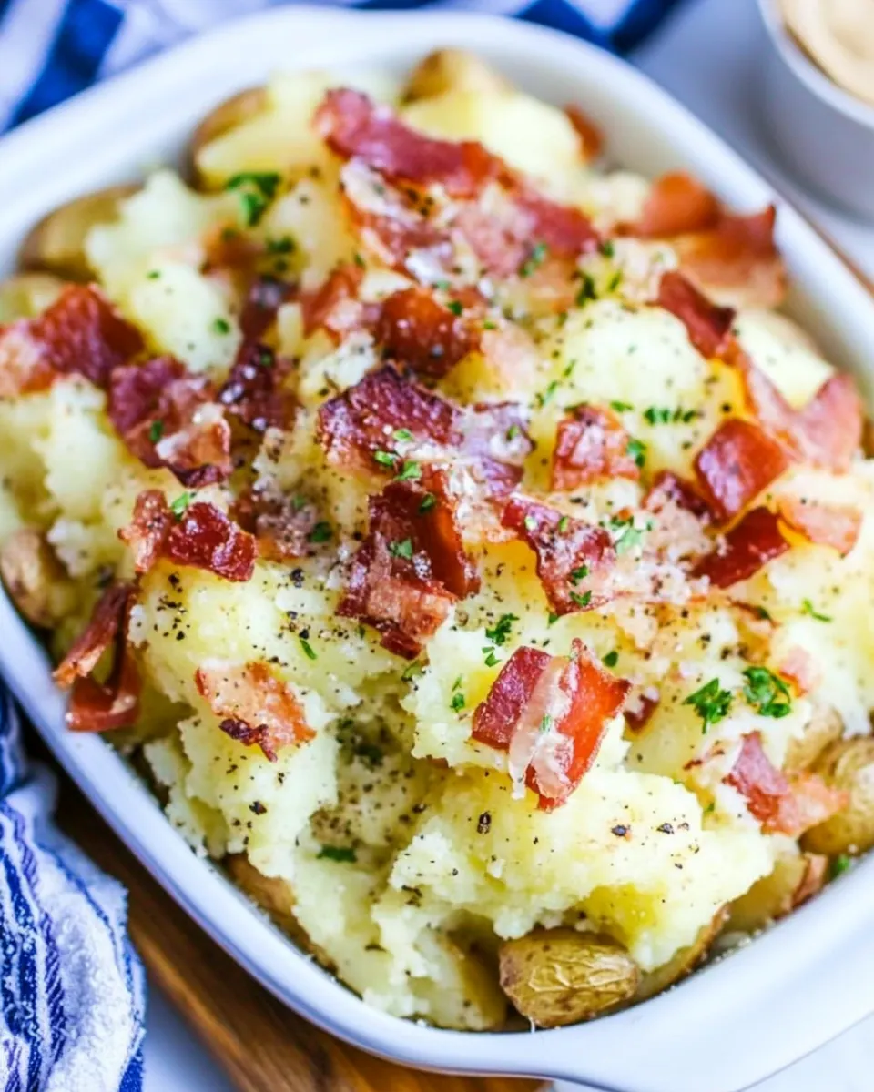 Ranch Smashed Potatoes