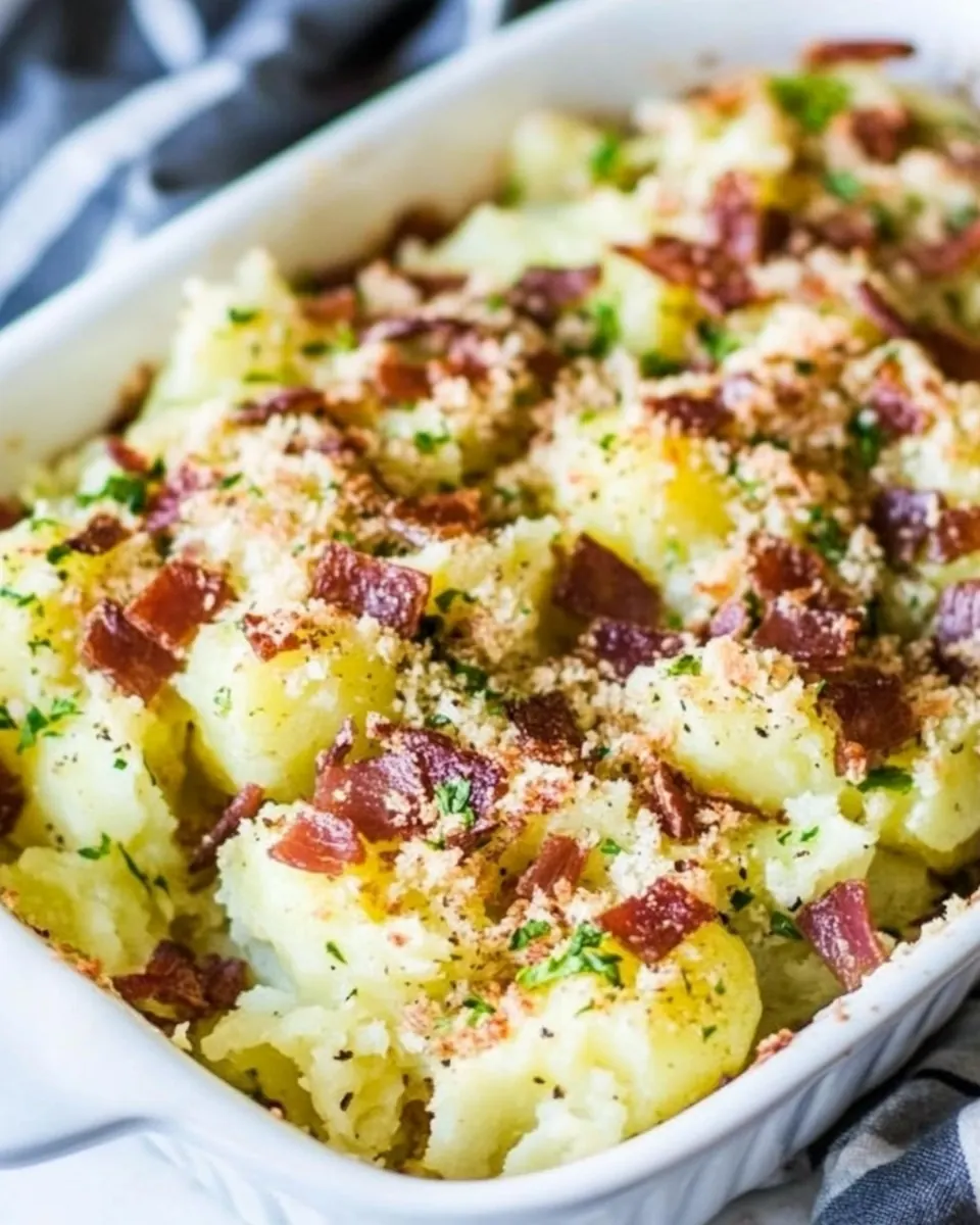 Ranch Smashed Potatoes