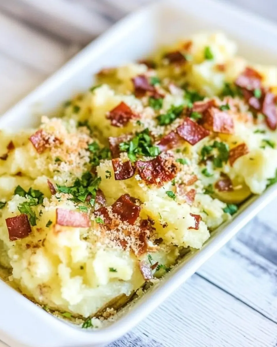 Ranch Smashed Potatoes