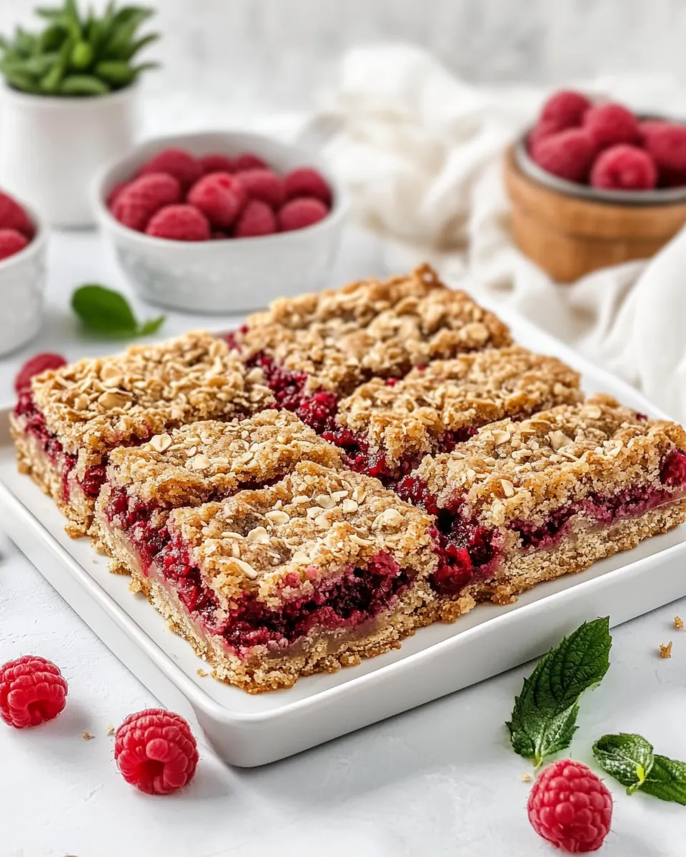 Raspberry Bars
