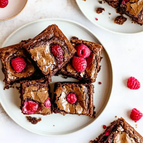 Raspberry Brownies
