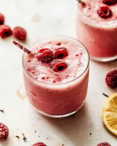 Raspberry Hibiscus Pink Drink