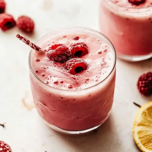 Raspberry Hibiscus Pink Drink