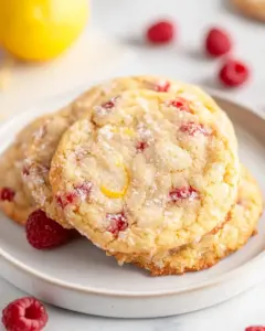 Raspberry Lemon Cookies