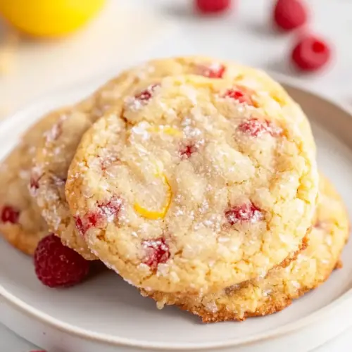 Raspberry Lemon Cookies