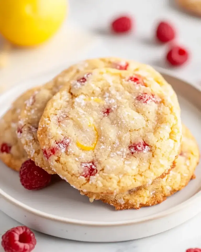 Raspberry Lemon Cookies