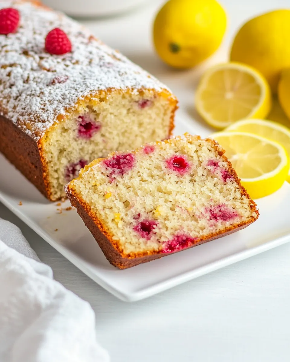 Raspberry Lemon Loaf