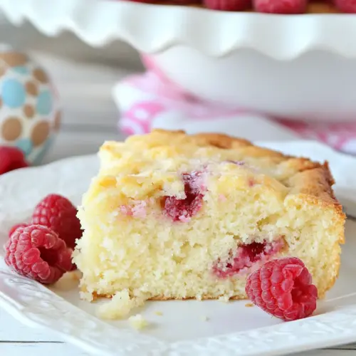 Raspberry Snack Cake