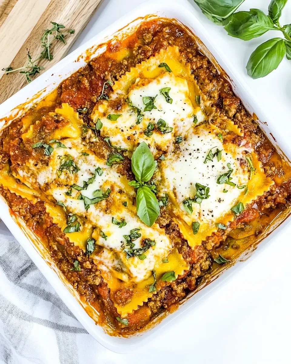 Ravioli Lasagna